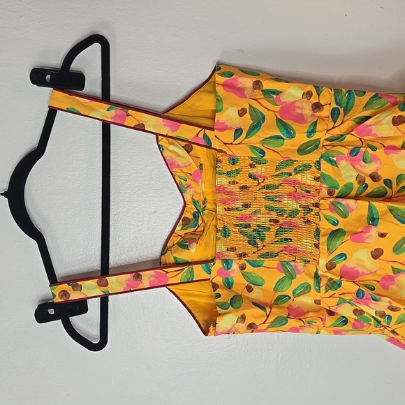 NWT Farm Rio Cashew Tiered Midi dress - Picture 12 of 13